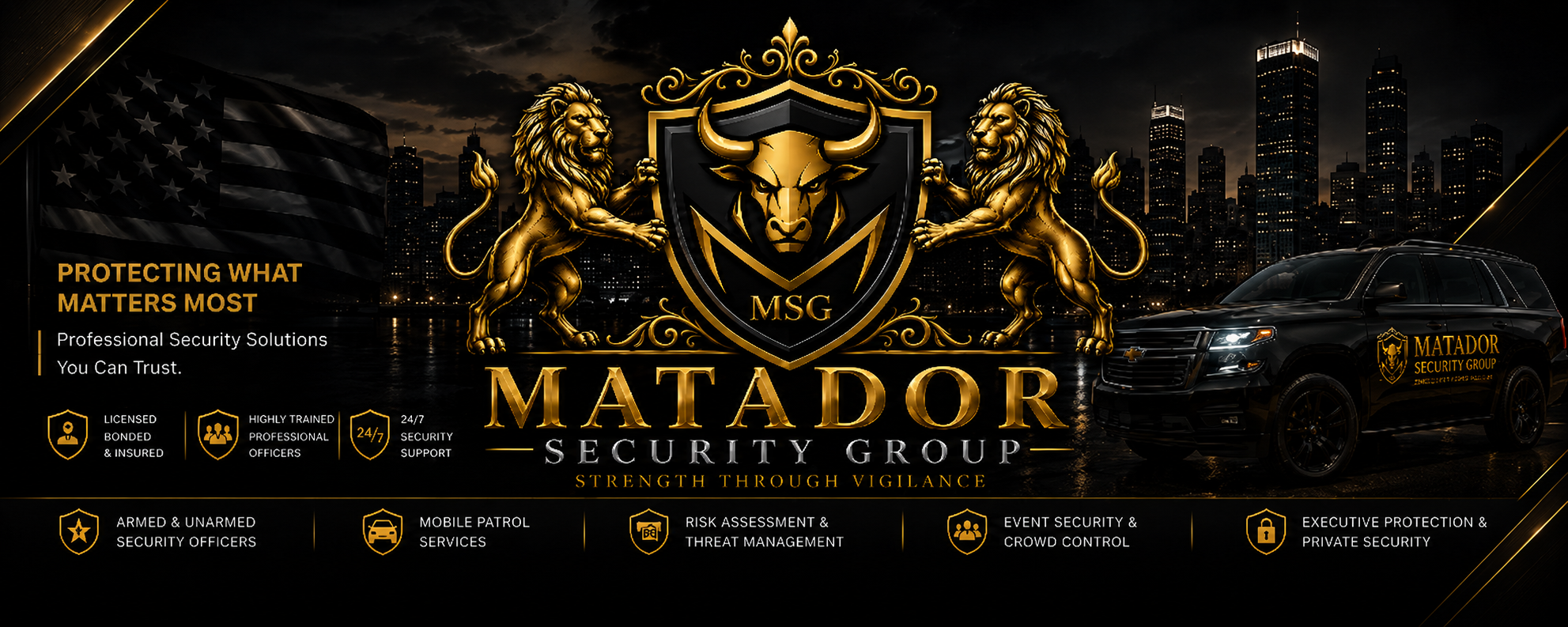Matador Security Group — Strength Through Vigilance